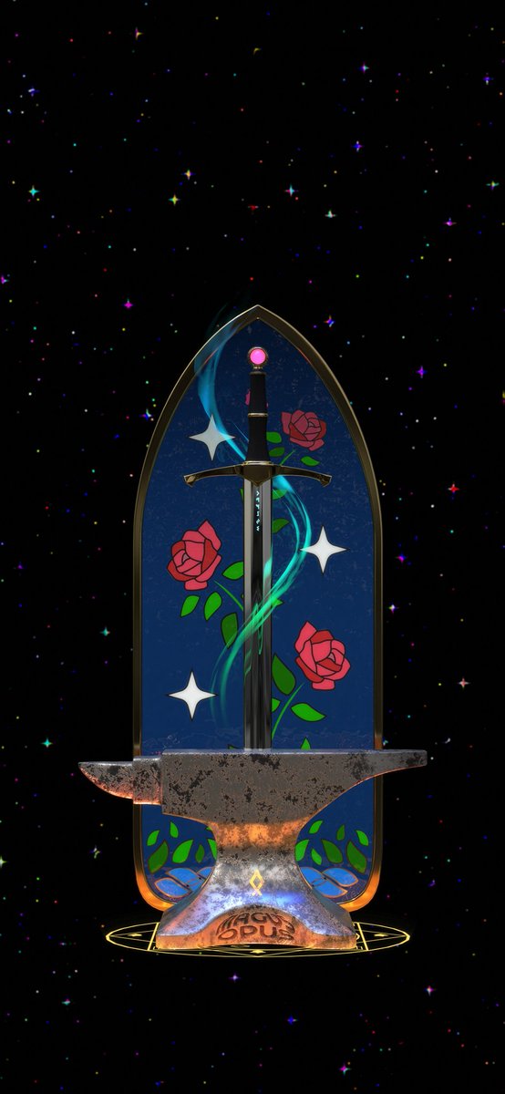 ✨ Greetings collectors! ✨

🧙‍♂️Presenting an original wallpaper showcasing one of my most beloved magical artifacts—Excalibur! ⚔️✨ May your week ahead be filled with enchantment and delight! Stay tuned for a new magic card soon. 🌕🔮 #WAXFAM