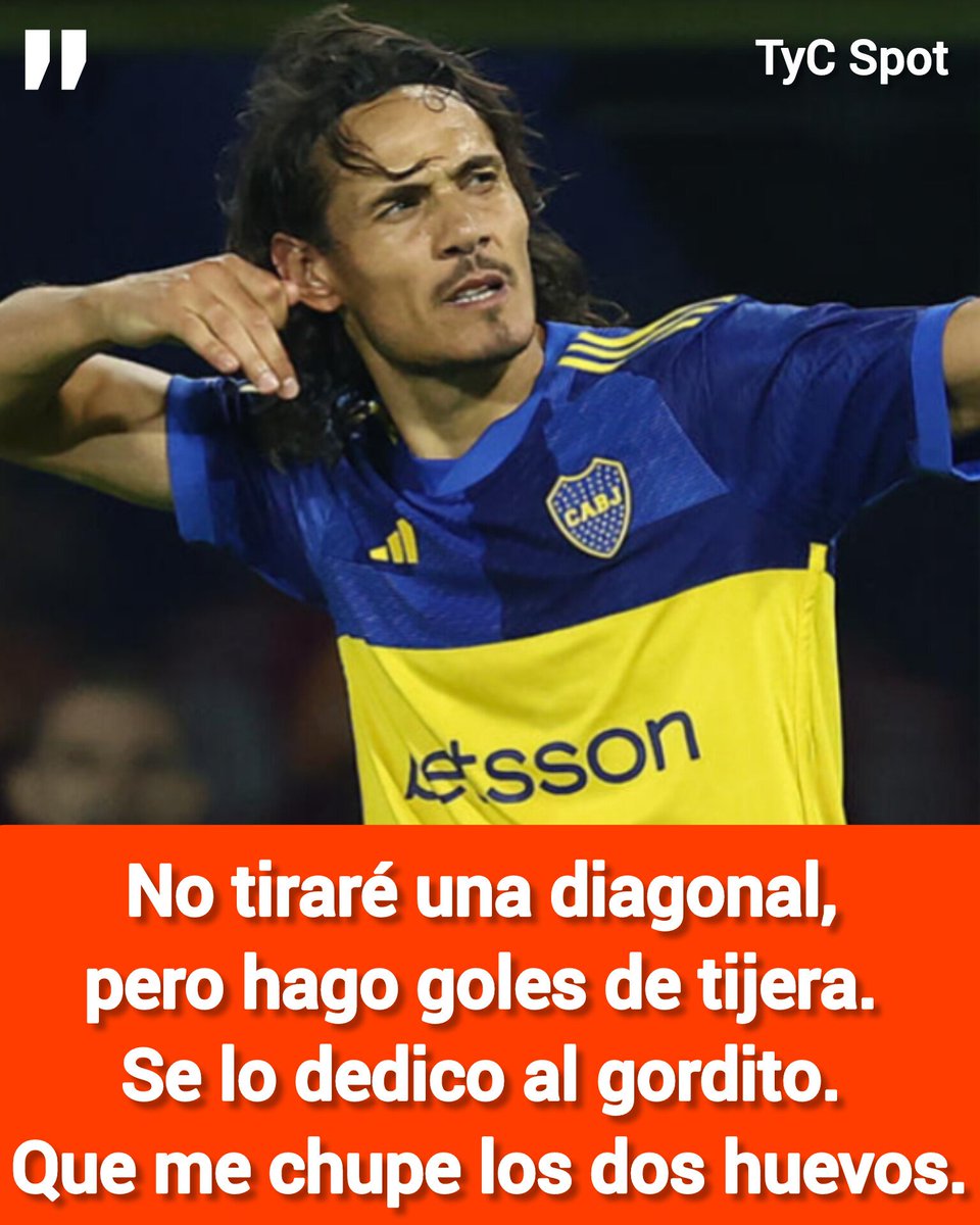 Mojo Edinson Cavani y ganó Boca. Nuevamente: