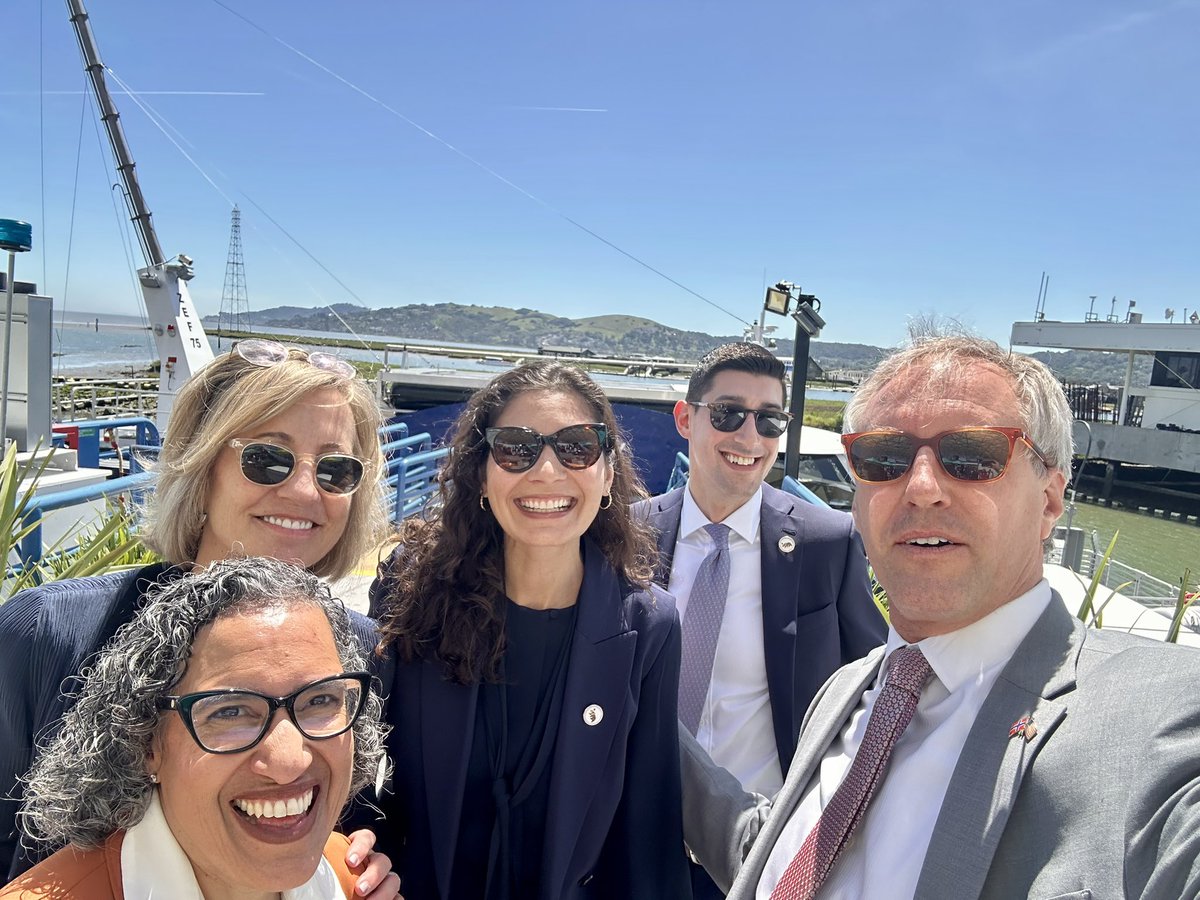 Today, with the backdrop of one of the world’s first H2 ferries, CA committed to our latest #Climate partnership — with Norway! 🇳🇴⚡️ Grateful for tremendous partners around the 🌎 tackling the climate crisis alongside our CA team @CAgovernor @CAGoBiz @AirResources @CalEnergy