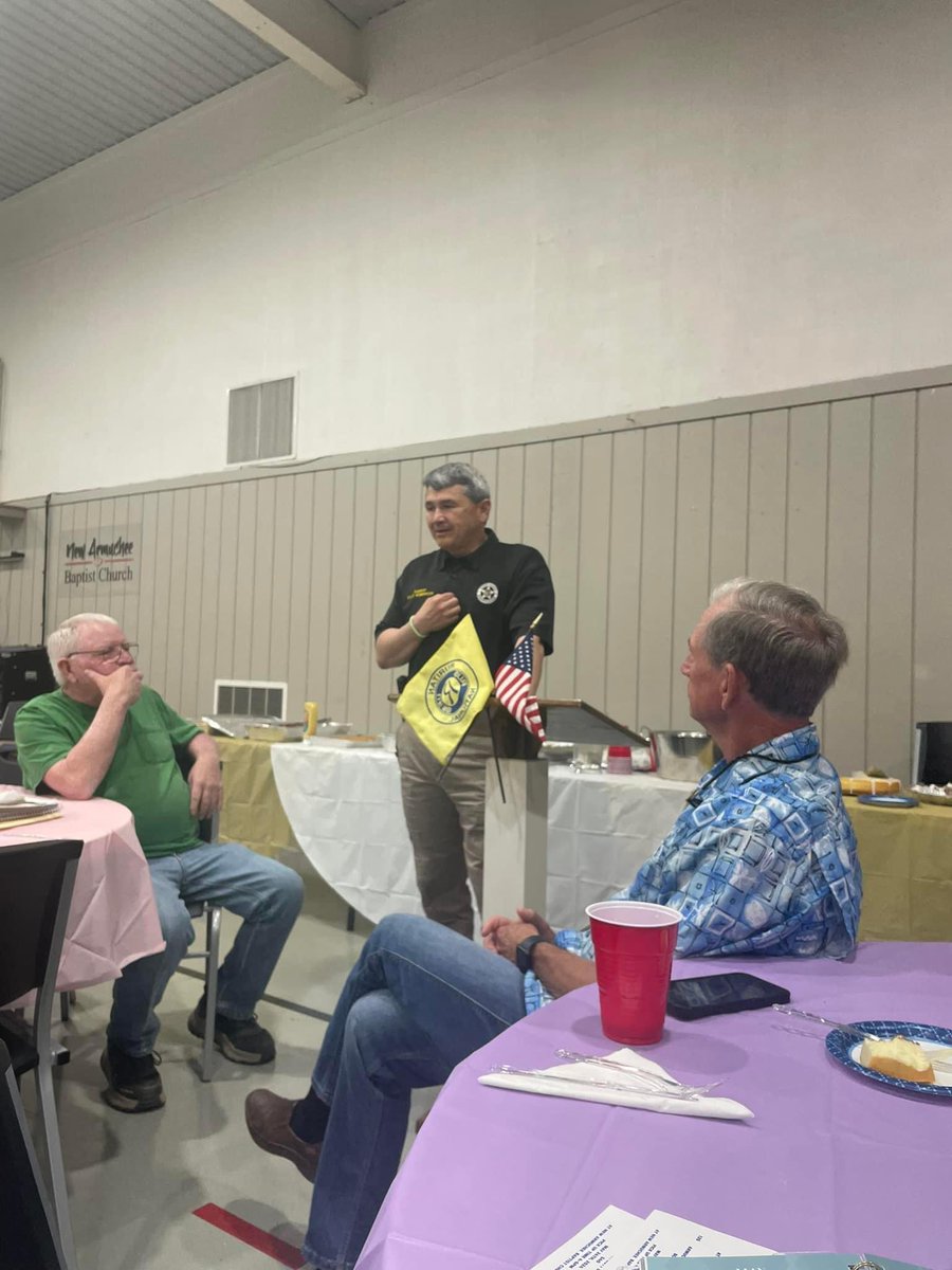 Thank you to the Armuchee Ruritan Club for the invitation to visit and speak at tonight’s meeting.