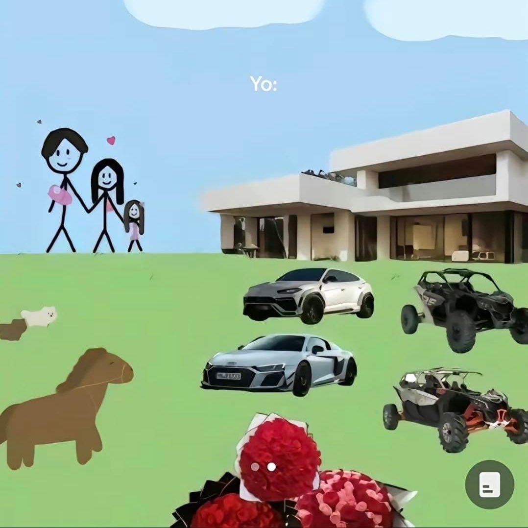 “No te vayas a ilusionar”

Yo: