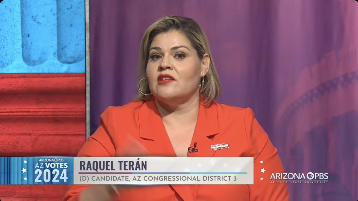 In @RaquelTeran's closing argument in the @ArizonaPBS #AZ03 Primary Debate, Raquel makes it clear that her years of experience as both a community organizer and legislator make her the perfect candidate to create the kind of change Arizona working families need from Washington.