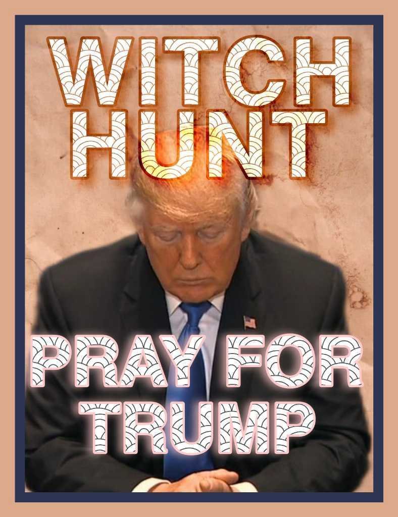 #WitchHunt  #PrayForPresidentTrump  #GodBlessPresidentTrump  #TrumpIndictments  #TRUMP2024ToSaveAmerica