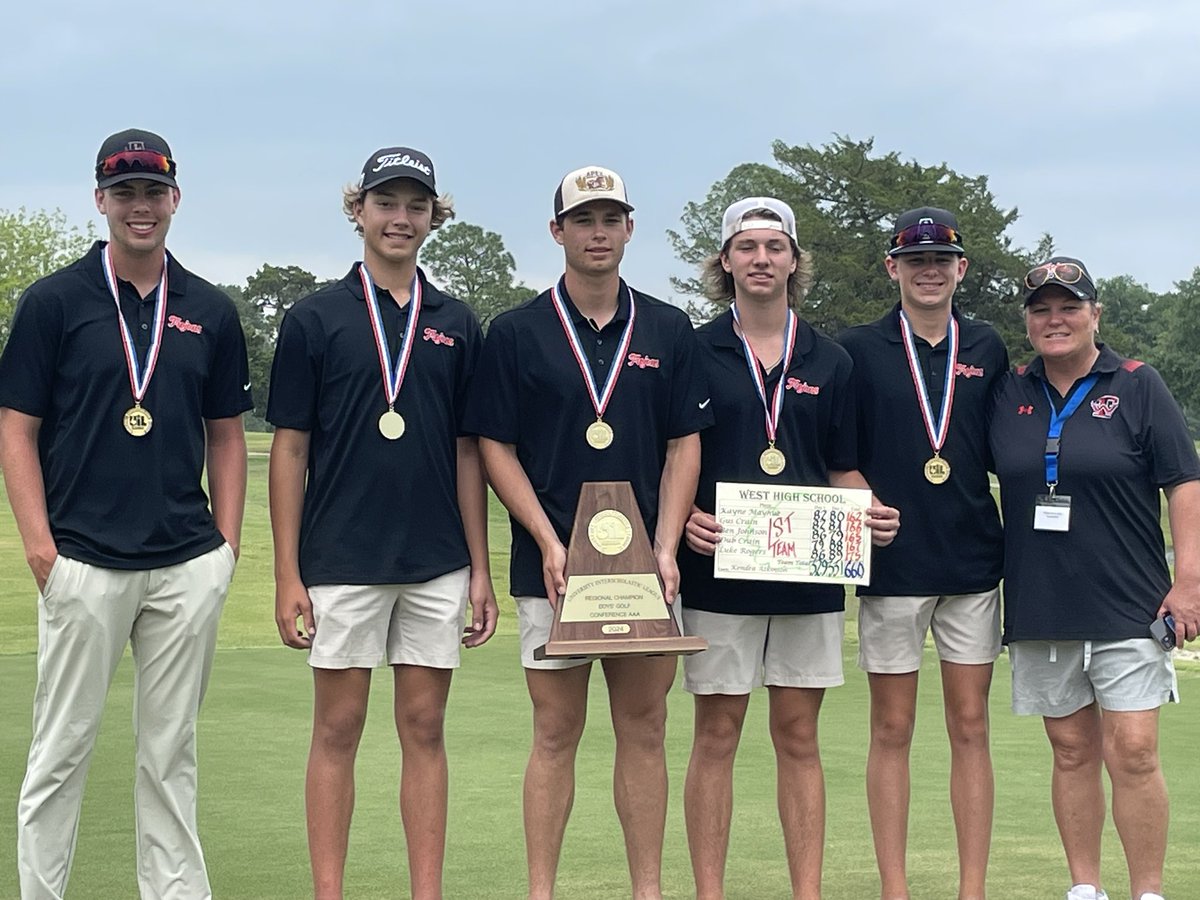 David Woodard (@dwoodard10) on Twitter photo Congratulations to our West Trojan Golf Team. Regional Champions. <a href="/WestISD/">West Independent School District</a> <a href="/West_Trojans/">West Middle & High School</a> Congratulations to our West Trojan Golf Team. Regional Champions. <a href="/WestISD/">West Independent School District</a> <a href="/West_Trojans/">West Middle & High School</a>