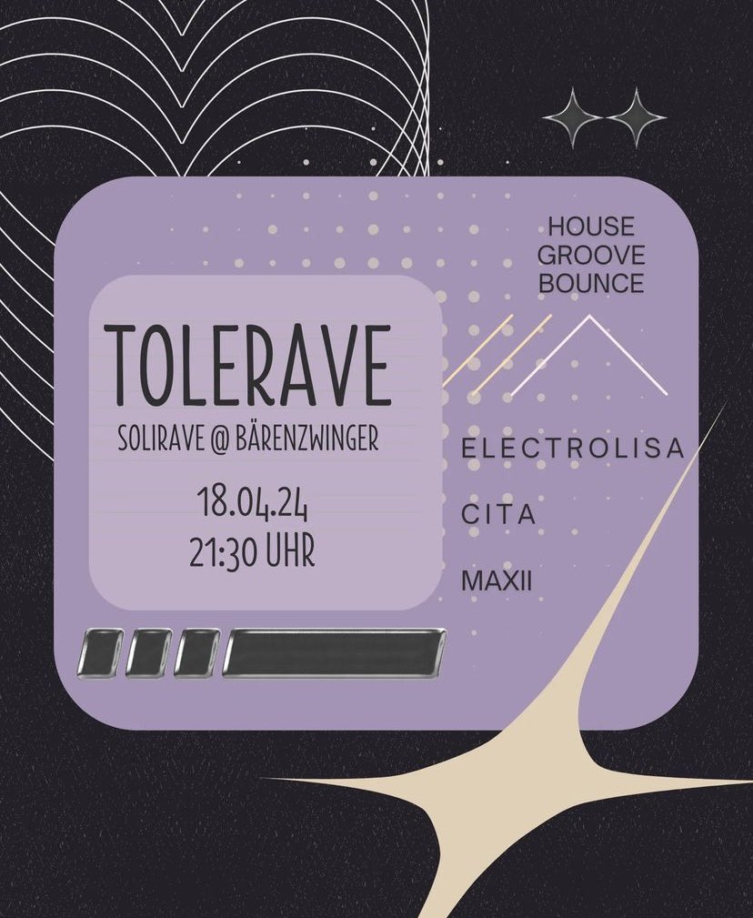 KBSachsen's tweet photo. Wir sind in diesem Jahr bei der #Tolerade in #Dresden am 31.08. dabei. Um das alles zu finanzieren gibt es diverse Solipartys. Eine davon diese Woche im Bärenzwinger. Also geht da hin, tanzt und gebt Geld aus. 💰 👇 https://t.co/qevmUotsA4