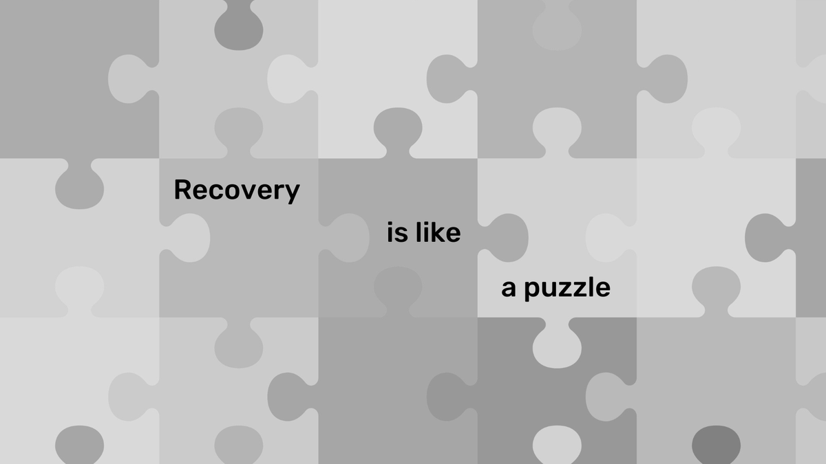 Recovering from an eating disorder is like trying to solve a 10,000-piece jigsaw puzzle. With all the pieces scattered in front of you, it’s hard to know where to start. But you know that one day, piece by piece, the puzzle will be solved 🧡