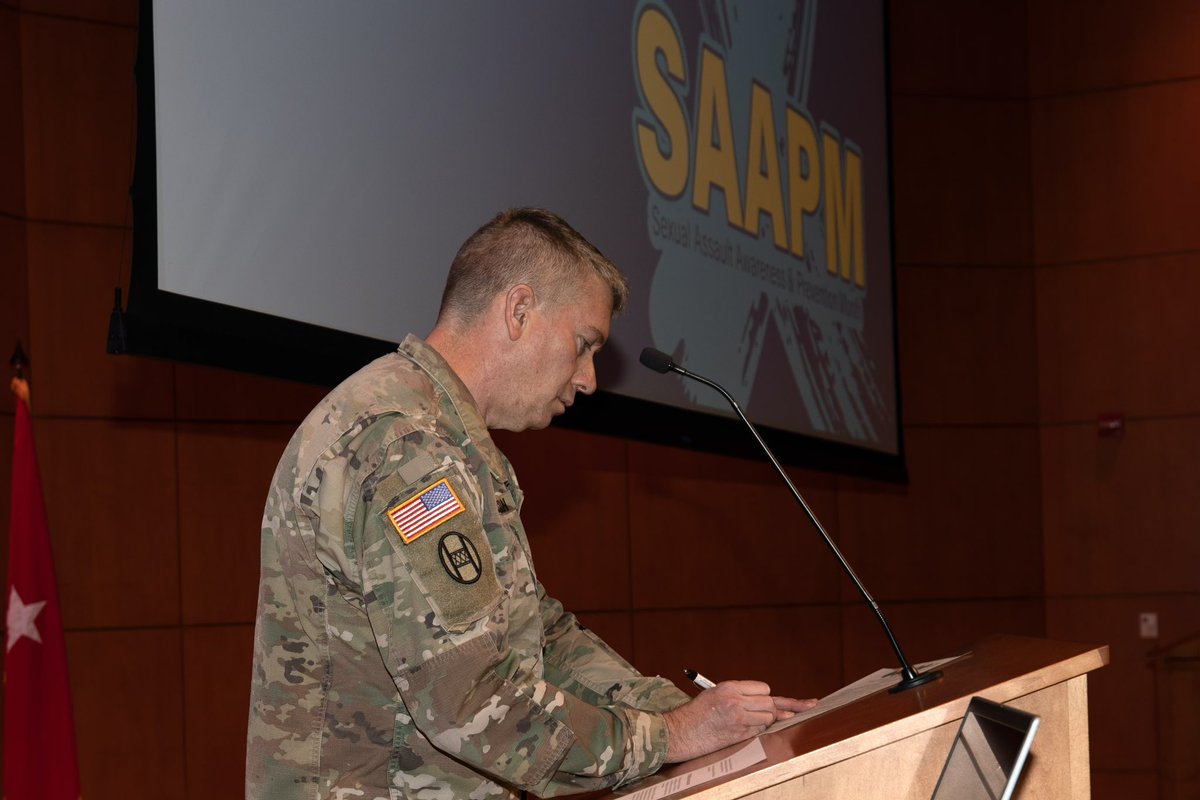 NCNationalGuard's tweet photo. NCNG recognizes April as #SexualAssaultAwarenessandPrevention Month 🩵 This month focuses on providing awareness on eliminating sexual violence in our organization.
Army and Air held events and trainings to emphasize the importance of recognizing this month. https://t.co/3YBKmhNXFa