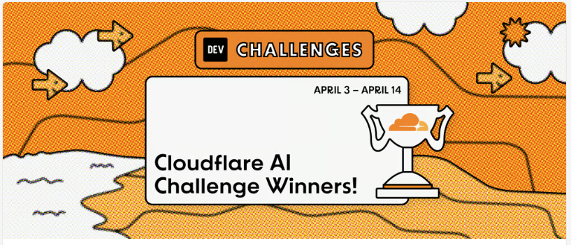 Congratulations to the Winners of the @ThePracticalDev Cloudflare AI Challenge. And a huge thanks to all of those who submitted projects! Check out the thread for the winning projects and stay tuned for more details including our Honorable Mentions