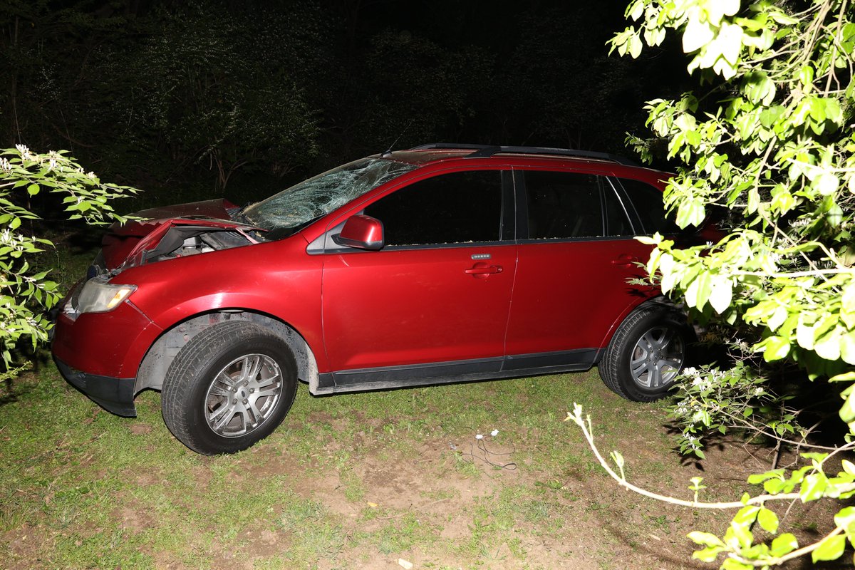 This Ford Edge, recovered Monday night from a backyard on Oakhurst Dr, is the suspected hit & run vehicle that killed TSU football player Chazan Page on Gallatin Pk early Sunday. Leads are being pursued to identify the driver. Have information about this person? 615-742-7463.