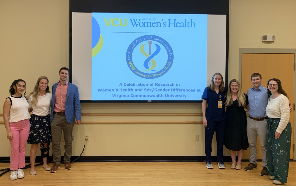 … and that’s a wrap! Grateful for a great conference on Women’s Health Research! @jroldham @afdlempke @lblempke @SammoWalton @LauraBoylan036 @AidenLefebvre @VCUresearch @VCUHealth @VCU