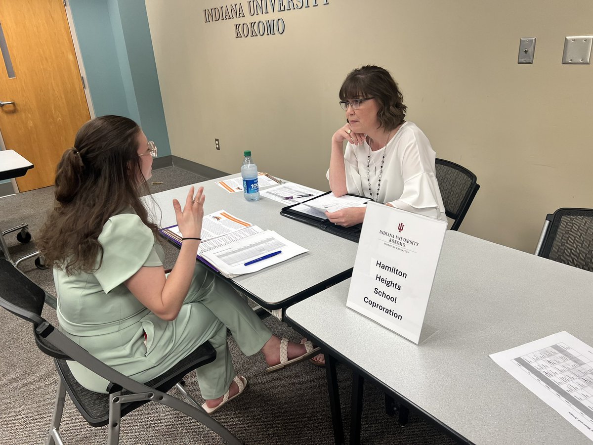 IU Kokomo School of Education tweet media