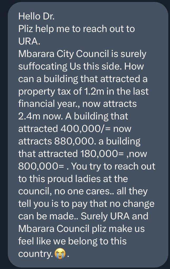 Mbarara City issue