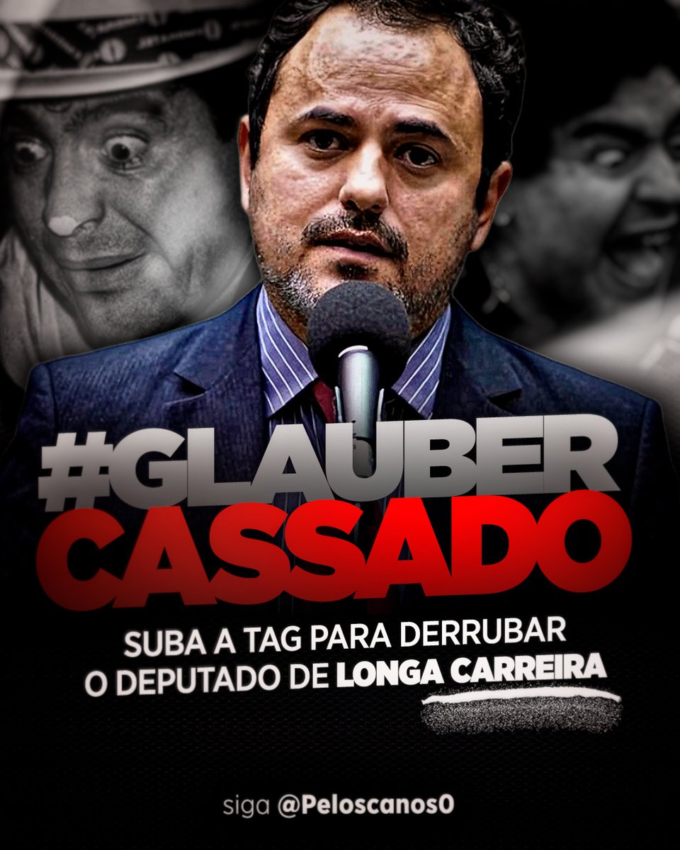 Precisamos subir a TAG #Glaubercassado!!!
