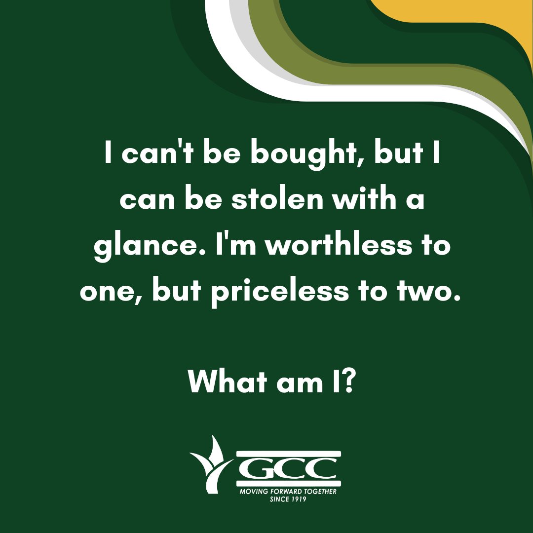 🕵️Tuesday Trivia... Leave your guess in the comments! 

#BrainTeaser #TuesdayTrivia #GCC #MovingForwardTogether