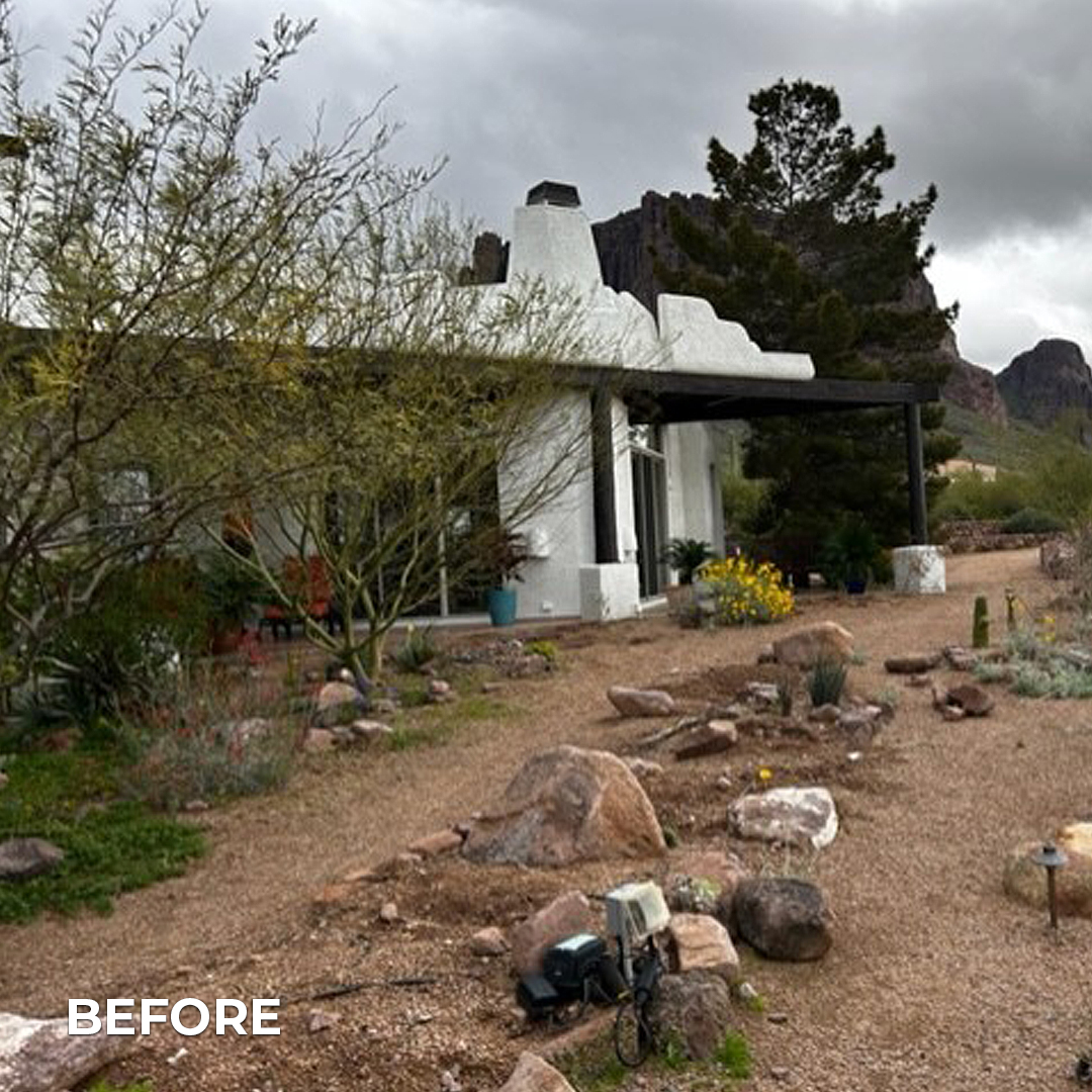 You won't believe the Before...🤯 

The pool's freeform shape and natural material selections make it a perfect fit in this serene setting in Apache Junction, AZ.

#transformationtuesday #beforeandafter #arizonapools #arizonapoolbuilder #azpoolcompany #backyardtransformation