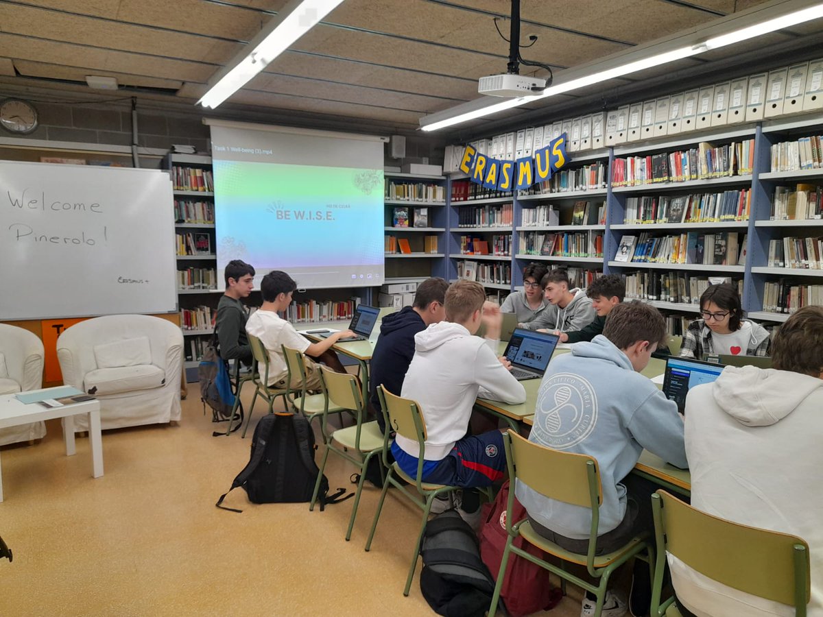 Europe_INSCelra's tweet photo. DAY 2
#KA121Celrà #ErasmusPlus #BeWISE #Wellbeing #Inclusion #Sustainability #EuropeanProjects
#StudentsMobility https://t.co/zMm4BMFQs6
