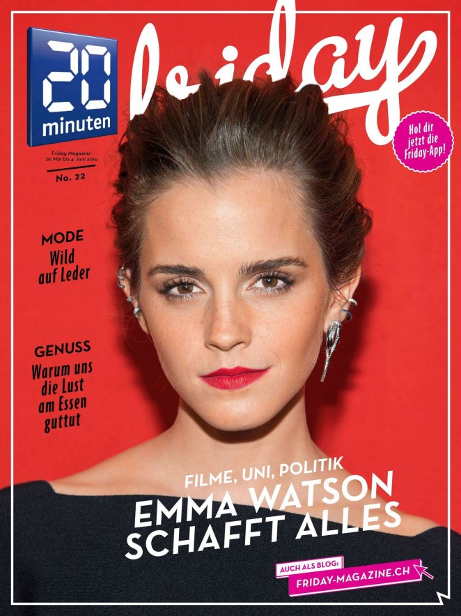 Emma Watson – 20 Minuten Magazine (May/June 2015)