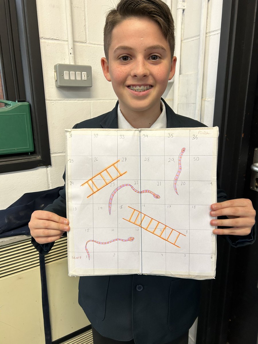 SpringwestDT's tweet image. Take a look at what our amazing year 7 student made today in a cover lesson… it’s a folding snakes and ladders game! We were so impressed. #Meaningful @SpringwestA