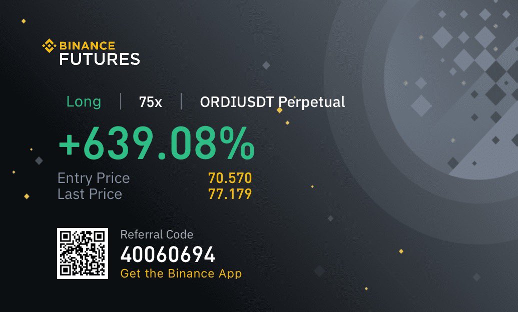 HQ_Signalz's tweet photo. We make money in any market, no matter what happens! 🔥🤑

#MEME +820% 🔥
#AI +930% 🔥
#ORDI +630% 🔥
#QTUM +480% 🔥

$MEME $AI $ORDI $QTUM $BTC $ETH $MATIC $BNB $XRP https://t.co/cOH6ajzXHs
