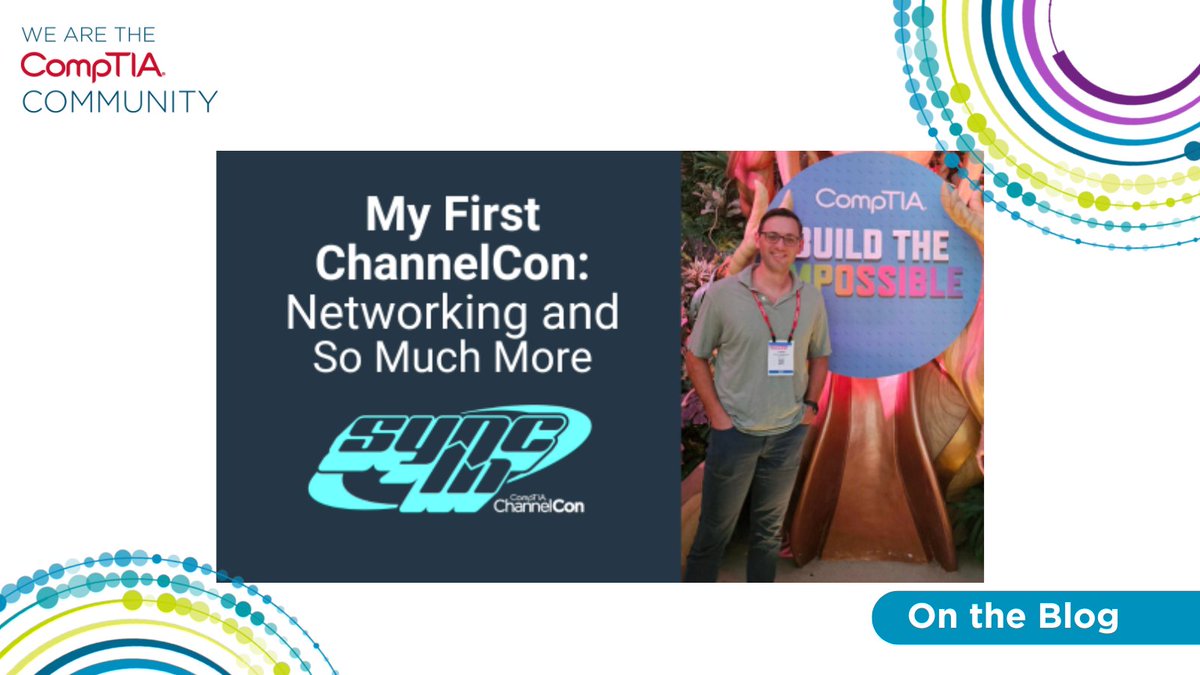 Discover the transformative journey of Louis Bagdonas at #ChannelCon, where as a newcomer to both Moovila and the tech industry, he found invaluable connections and insights within the #CompTIACommunity.

🔗 s.comptia.org/3vR8nqJ