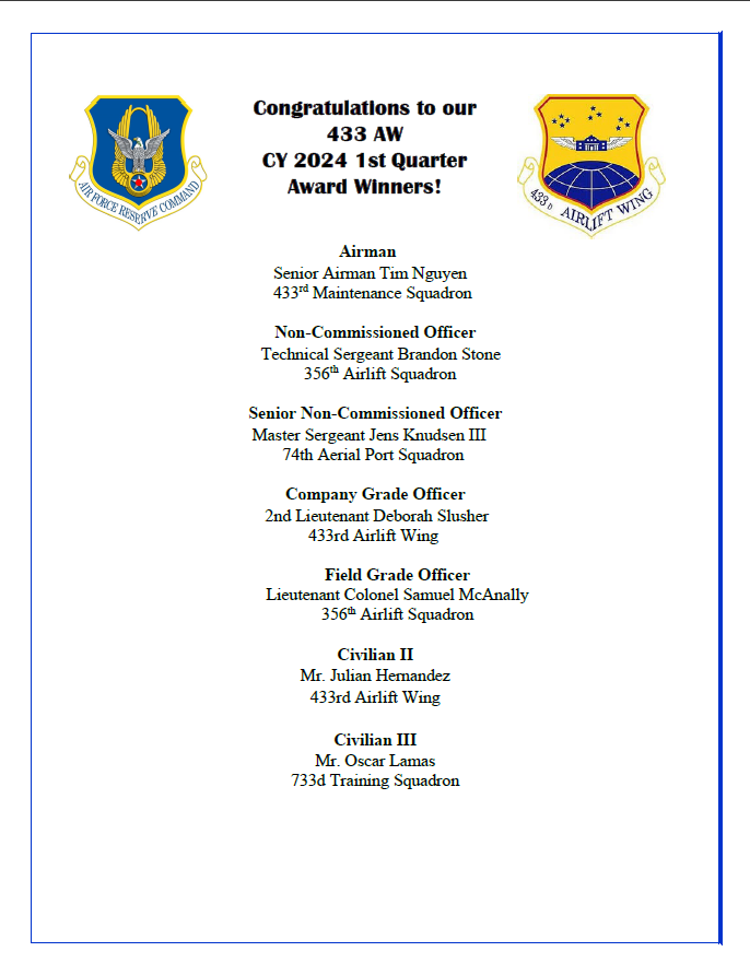 433rd Airlift Wing tweet media