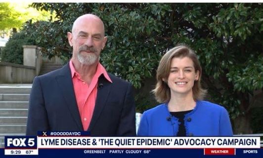 She's co-director of The Quiet Epidemic Lyme film. He's the Law and Order actor whose family has dealt with tick-borne illness for years. They want a Congressional hearing on Lyme disease. lymedisease.org/keys-meloni-co…