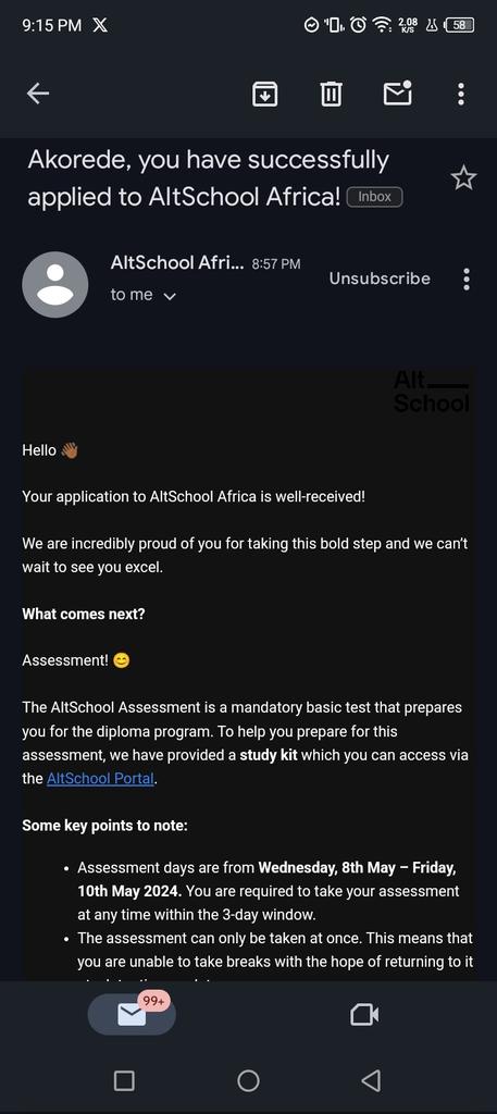 @AdoraNwodo I really wish.I just applied to @AltSchowolAfrica and this will go a long way. I've been down due to unavailability of proper resources but I just got this opportunity from @OnboardGlobal and @hackSultan which I had to quickly opt in for. A laptop would really go a long way