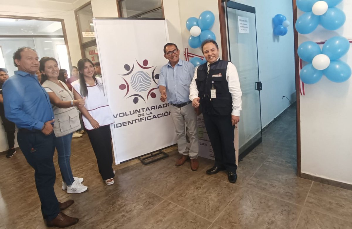 🤩#BuenaNoticia #Ica ▶️El #Reniec inauguró en el distrito de Pueblo Nuevo la agencia n.º149 del Voluntariado de la Identificación, que beneficiará a más de 8 000 ciudadanos que realizarán sus trámites virtuales de DNI, registros civiles y más de forma rápida, oportuna y segura.