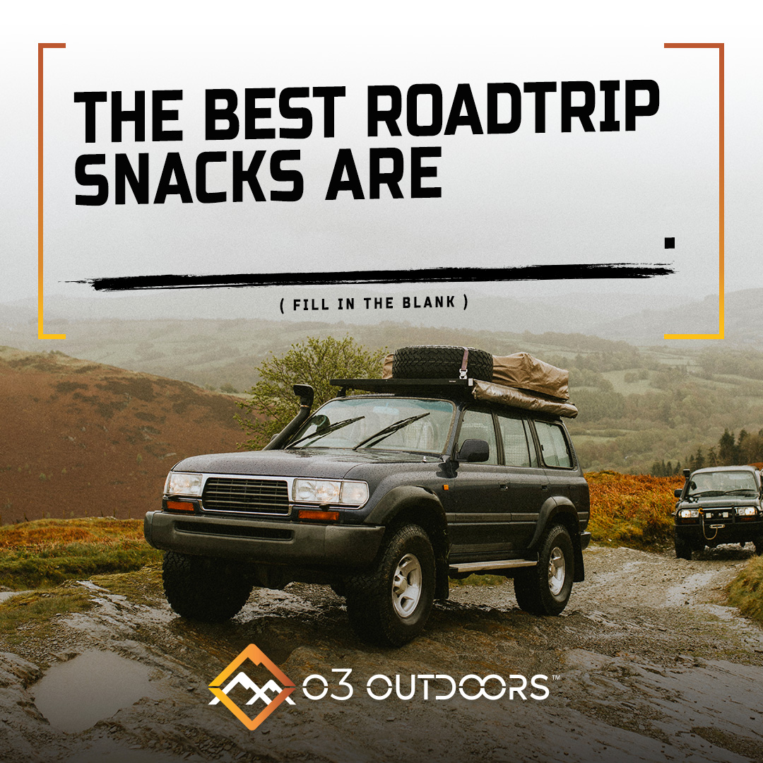 Pick your poison. Chips? Snack mix? Candy? You name it.

#o3Outdoors #LiveFreeLiveO3 #camping #Overlanding #ozone #overland #overlandlife #campinggear
#vanlife #vanlifestyle #adventure #tent #motorhome #4x4 #backcountry #jeep #jeeplife #offroad #offroading #toyota #adventure