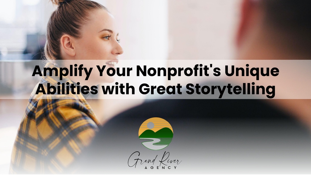AMPLIFY YOUR NONPROFIT MISSION WITH GREAT STORYTELLING!  Your mission matters, but it needs a powerful voice.

grandriveragency.io/nonprofit-stor…

#NonprofitSuccess #NonprofitStorytelling #StoriesOfCharity #StorytellingMatters #ChangeMakers #ImpactfulNarratives #InspireGiving