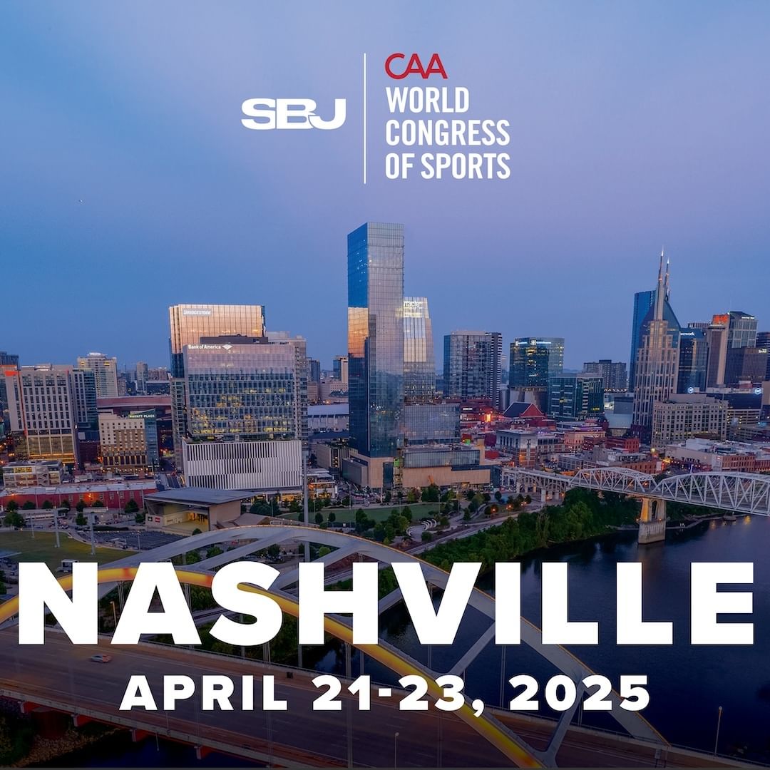 We are excited to welcome the @SBJ @caa_sports World Congress of Sports to @NashvilleYards in April 2025! @GrandHyattNsh will be hosting more than 1,000 leaders & executives at the largest & most prestigious sports business conference in North America: sportsbusinessjournal.com/Articles/2024/…