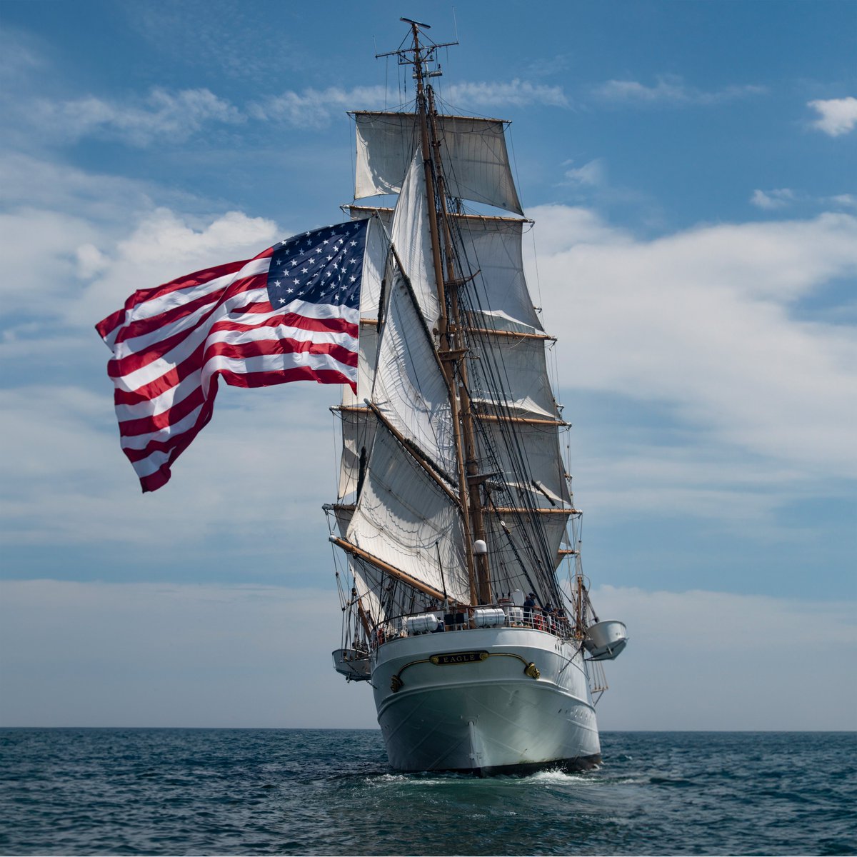 Underway is the only way! 🦅 ⛵ 🇺🇸 The Summer Schedule for CGC Eagle just dropped! May 25 - Santo Domingo June 4 - Cartagena June 14 - San Juan June 24 - Bridgetown July 7 - Hamilton July 18 - Halifax July 26 - Portsmouth Aug 2 - Rockland Aug 9 - Boston Aug 16 - New London