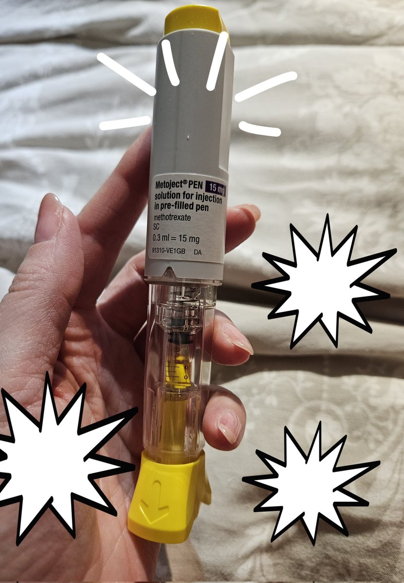montycora's tweet image. Time for this, yay, can&apos;t wait 😒
#methotrexate #dynamicdisability
#psoriaticarthritis #hashimotos
#ibd #perniciousanemia #autoimmunediseases