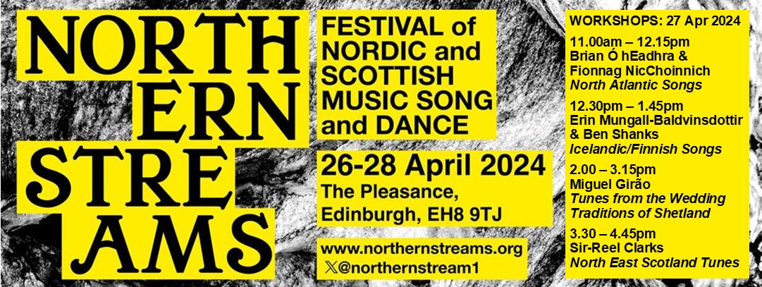 northernstream1's tweet photo. Good news - all website issues are resolved so you can buy tickets safely &amp; securely for Northern Streams festival later this month. Check out the great range of Scottish &amp; Nordic song &amp; music workshops on Sat 27 April https://t.co/qwHvjZLQLN - with great prices for bulk buying! https://t.co/UY1KHK8t9X
