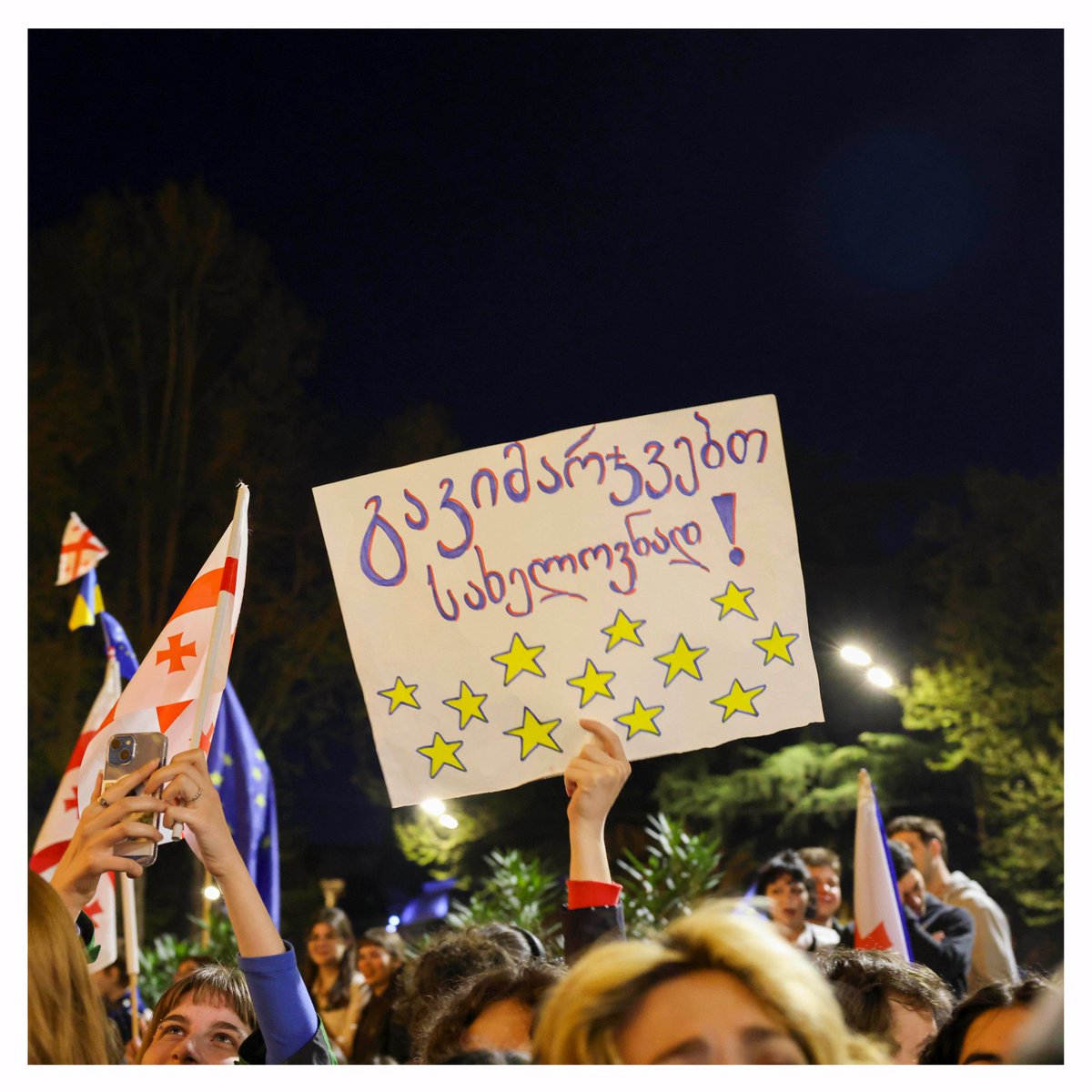 LeliBlago's tweet photo. No To Russian Low, Tbilisi, Georgia 🇬🇪🇪🇺 https://t.co/1T7fP4reyU