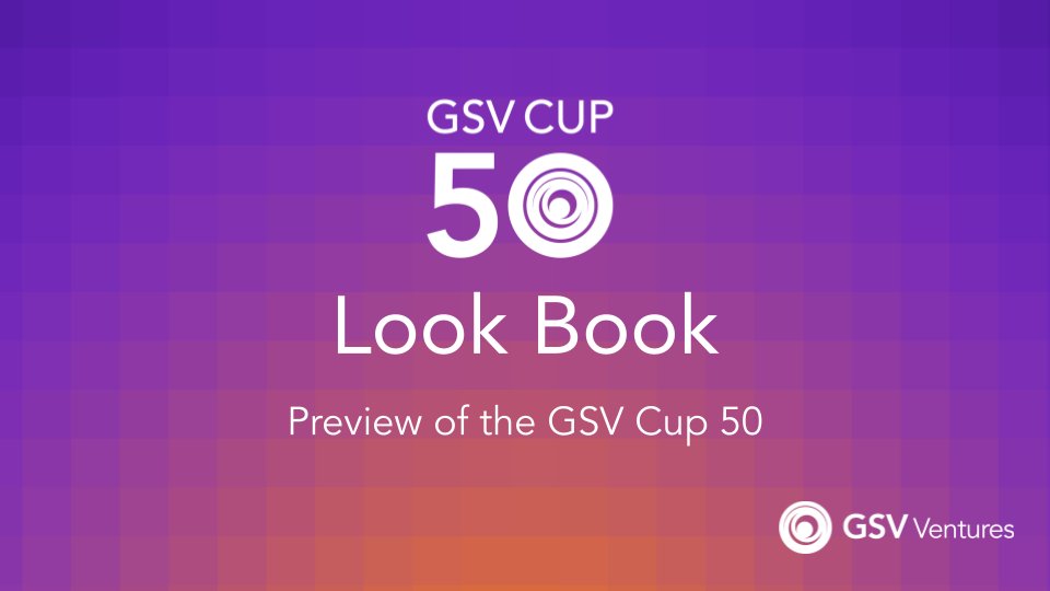 The 2024 GSV Cup 50 look book is here! Presented by @googlecloud & @gsvventures, supported by @HolonIQ, the GSV Cup highlights 50 of the most innovative digital learning & workforce skills startups that are poised to revolutionize Pre-K to Gray education! bit.ly/4d14oIU