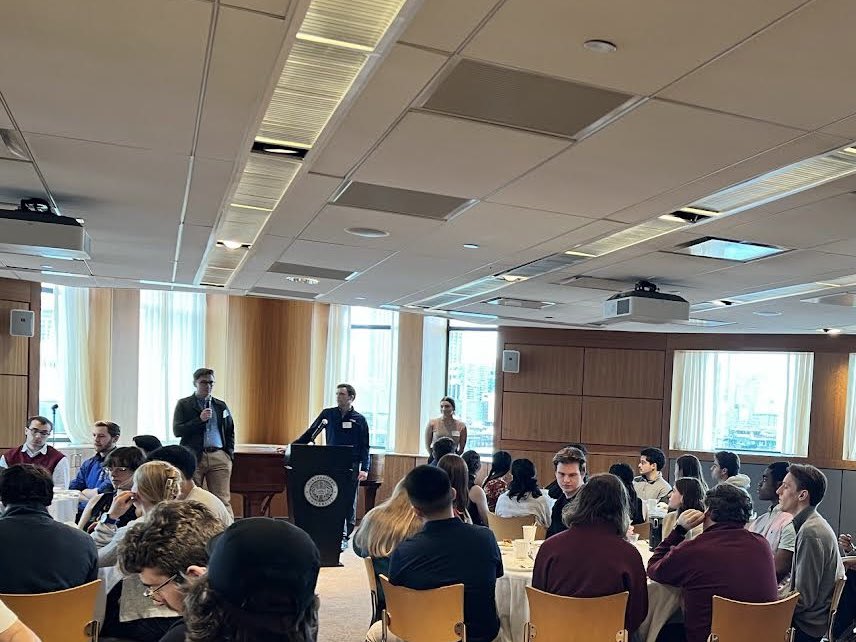 Some NUCEAO Board reps had a great time helping host the annual “Senior Breakfast” at the Alumni Center this past Friday! They chatted with graduating CEE seniors about their time own at NU, post-grad careers, and life advice! 

Congrats &amp; good luck to the class of 2024 🎓👏