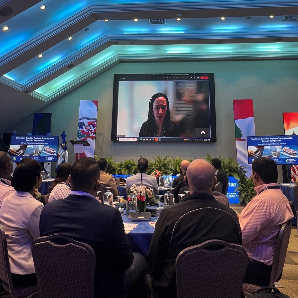 #NNSA’s Office of Radiological Security is partnering with the Dominican Republic’s Comisión Nacional de Energía to conduct a regional workshop where Global Materials Security lead Christine Bent spoke on transport security and our mission of #RadSecurity worldwide.