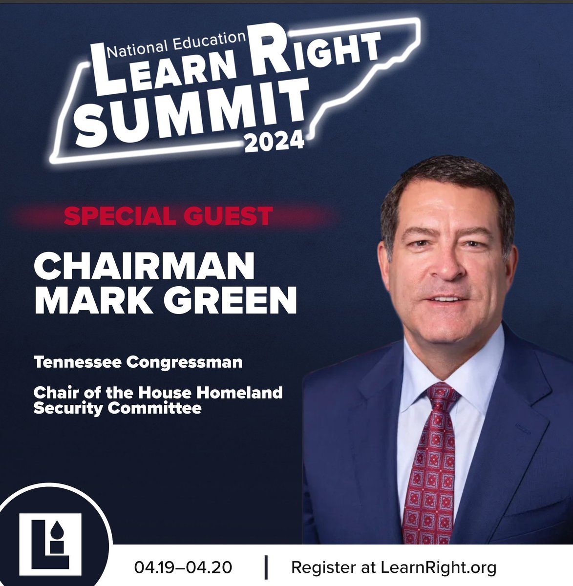 You do NOT want to miss this!

@repmarkgreen is joining us at the #learnright24 Summit in Nashville, TN this weekend!

Limited spots are available, so claim your place NOW! 

Register at Learnright.org

#markgreen #learnright #lr24 #nashville #tn #education #learnright