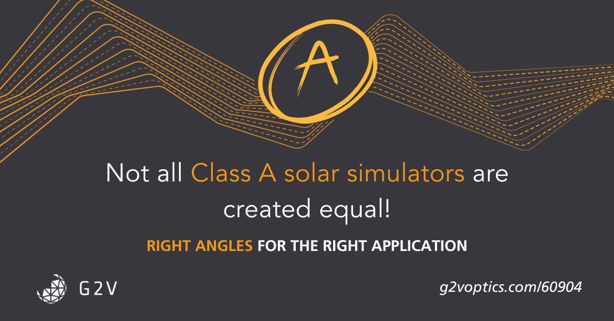 Not all Class A solar simulators are created equal. Does your existing solar simulator get a passing grade? Our article below arms you with the knowledge to tackle this question. 👇 #Innovation, #Photovoltaics, #Optics, #EngineeredSunlight buff.ly/3ZhrZOZ