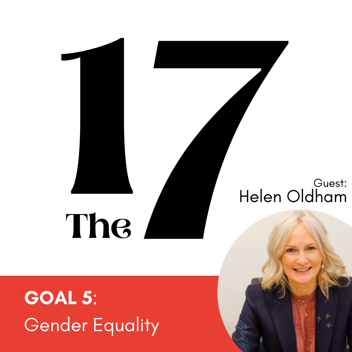 🔈 Our newest podcast episode is now LIVE. Listen here 👇 bit.ly/The17_gendereq… Our April 2024 episode is all about SDG 5 - Gender Equality. 💫 Host Kate Hutchinson is joined by Helen Oldham - a successful businessperson who supports female founders. #the17podcast #SDG5