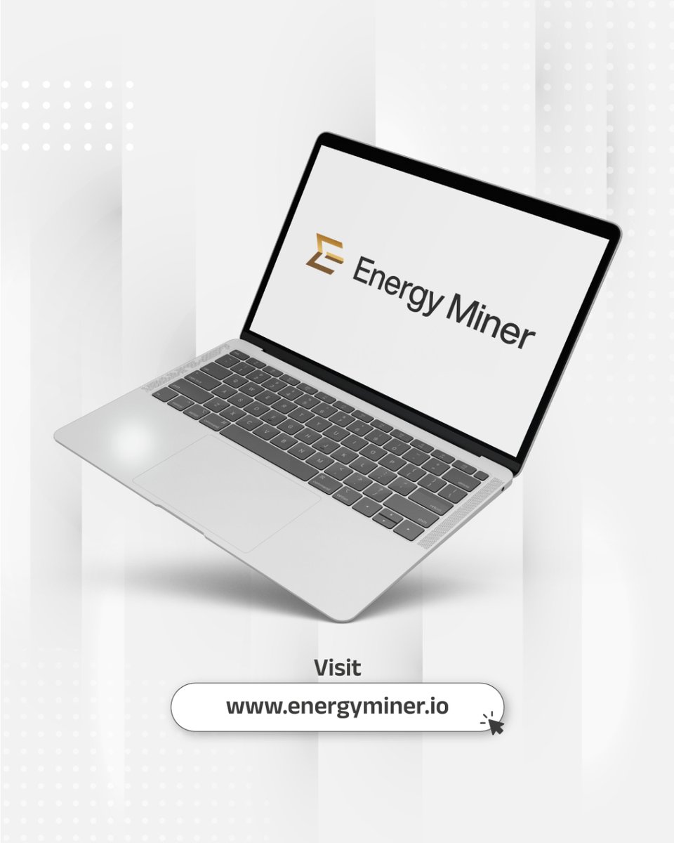 ➡️ Visit energyminer.io today! Enter the crypto currency world with Energy Miner! ⚒️

#SustainableMining #CryptoMining #BusinessSolutions #EnergyMiner #BitcoinMining #SustainableEnergy