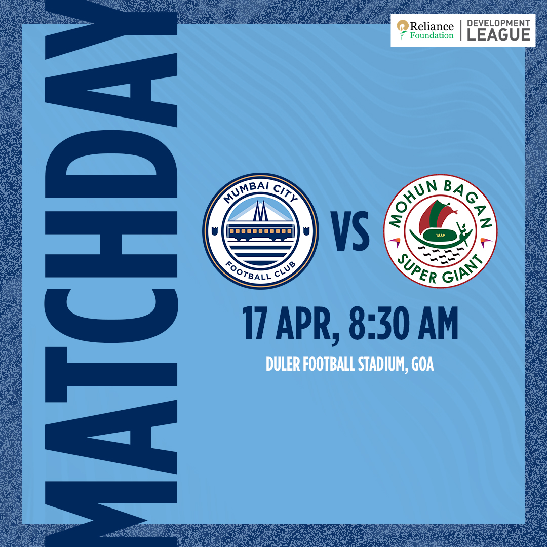 Our opening clash of the #RFDL National Group Stage will have our young Islanders in a tight contest against Mohun Bagan SG! 👊 #MumbaiCity #AamchiCity 🔵