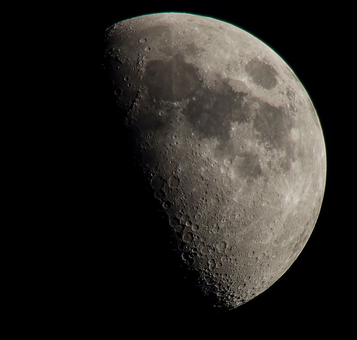 Moon tonight 16042024 no clouds but plenty of midges. #astrophotography #moon #moonhour #lunar #astronomy
