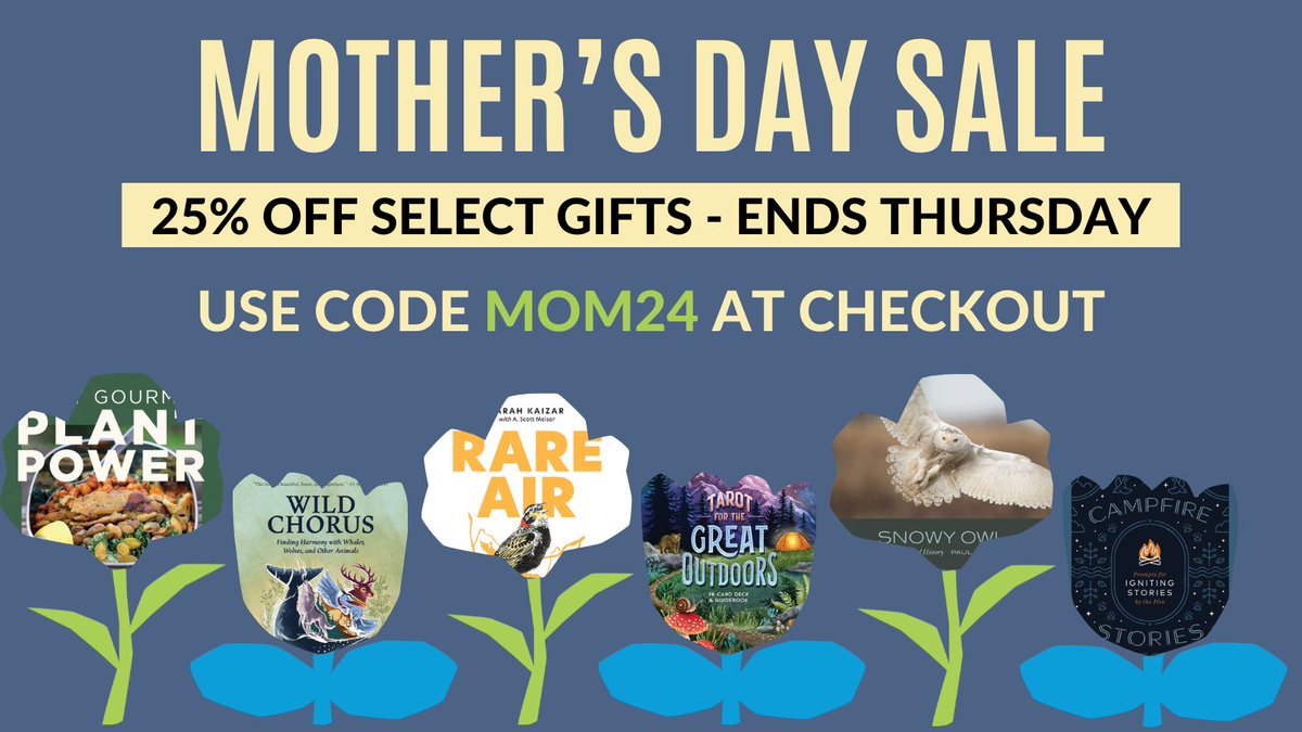 Get 25% off select gifts for Mother's Day! Use code MOM24 at checkout. Ends 4/18. Shop the sale: bit.ly/4aWBms1