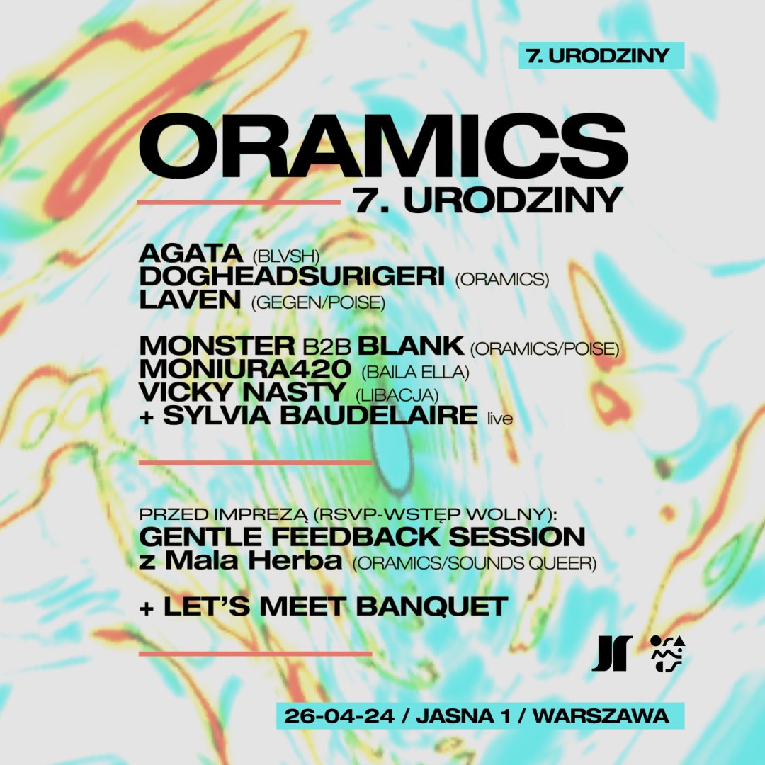 This year marks 7 years of our activity 😮‍💨 We will be celebrating with local Polish queer and female talents at Jasna 1 venue in Warsaw 🇵🇱 on the 26th of April -&gt; facebook.com/events/s/j1-7-… 🎂🫵