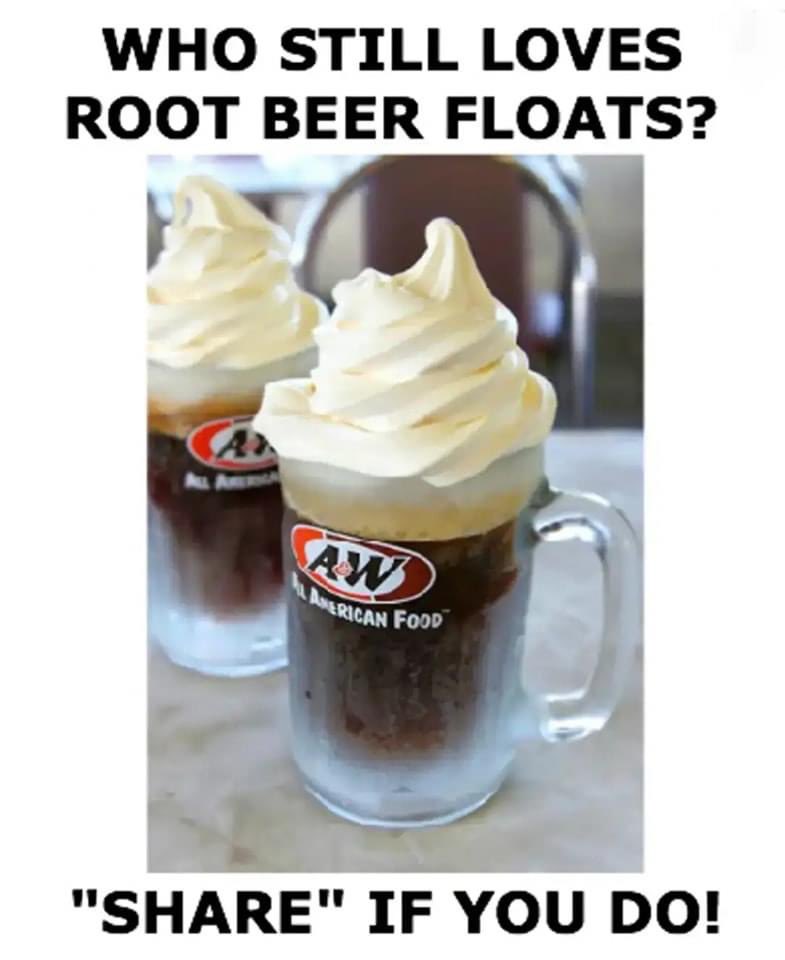 Who still loves root beer floats?