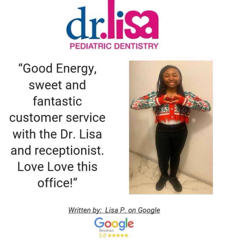 It's #TestimonialTuesday again and WOW!!! We would like to give a heartfelt THANK YOU to Lisa P. for this awesome 5 ⭐ Google Review. We love seeing our patients and their families making happy memories ❤🦷❤🦷 #bestpediatricdentist #boyntonpediatricdentist #drlisapediatric