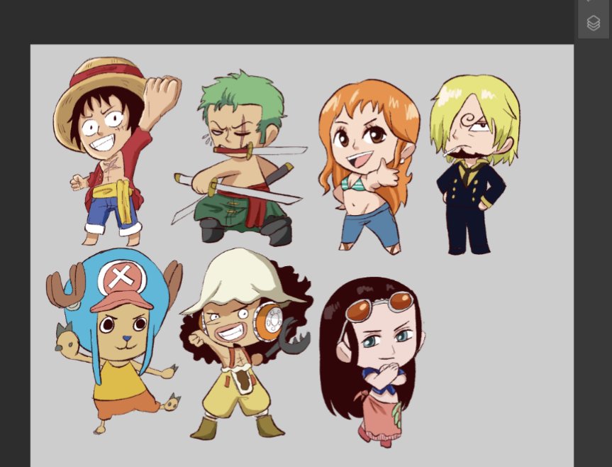 KitsuMisu's tweet image. WIP‼️The one piece is real!!