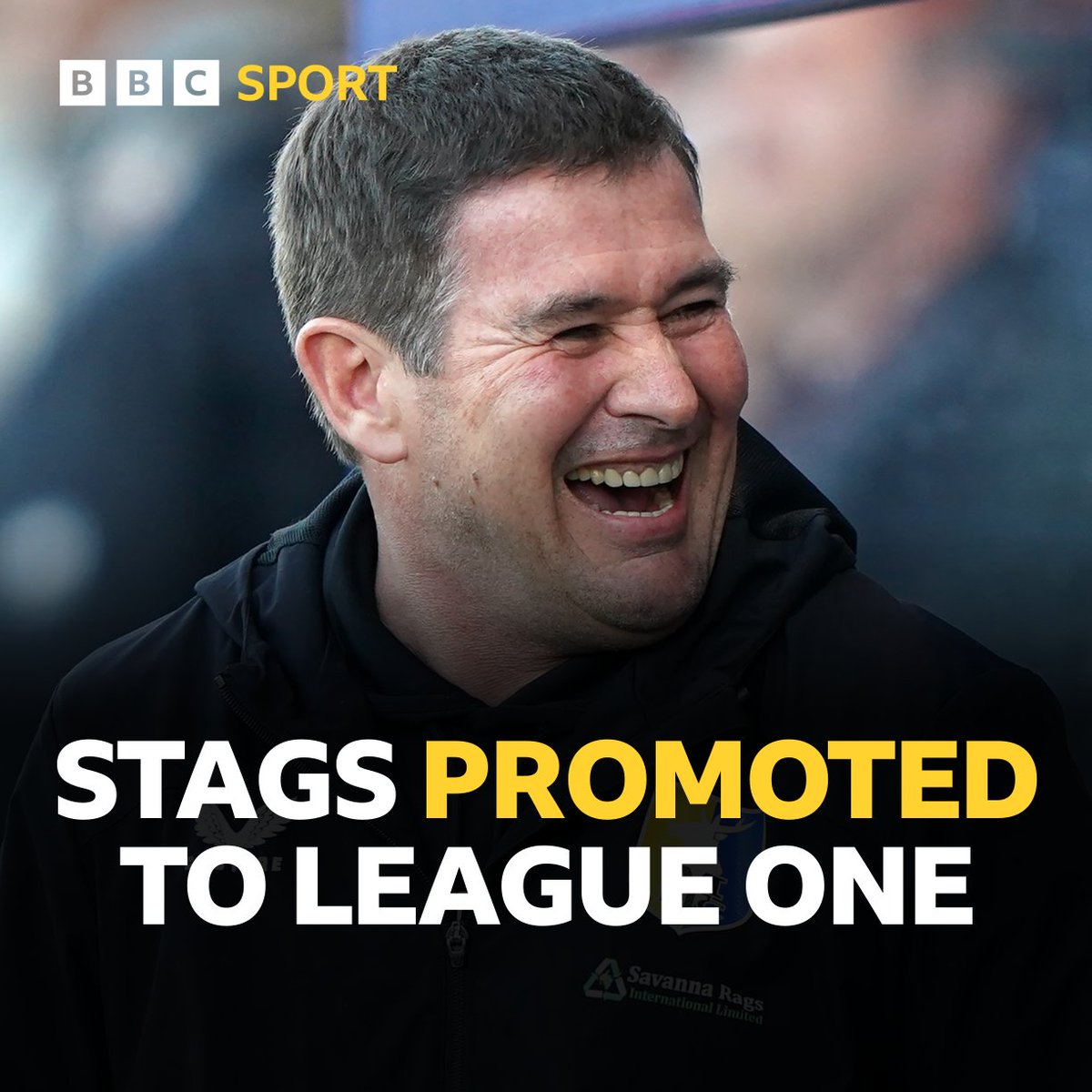 Mansfield Town have beaten Accrington Stanley by two goals to one, and as such #Stags will play in the third tier next season for the first time since 2003.